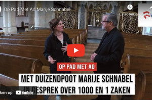 Marije Schnabel Op Pad Met Ad van den Herik van RTV Dordrecht: